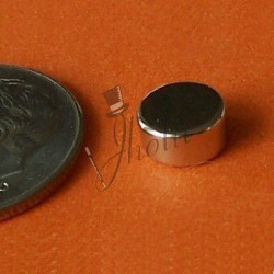 Magnete al neodimio N42 da 3/4 x 3/16 di spessore – Tirante da 7,1 kg – Materiale con licenza (confezione da 2