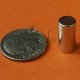 Imán de Neodimio Cilindrico 1/4" x 1/2" (6mm x 12mm aprox) Grado N42