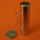 Imán de Neodimio Cilindrico 1/2" x 2" (12mm x 50mm aprox) Grado N42