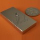 Imán de Neodimio Bloque 2" x 1" x 1/4" (50mm x 25mm x 6mm aprox) Grado N42